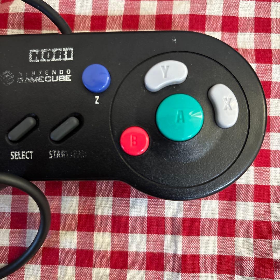 ゲームキューブ GC ホリ デジタルコントローラー ブラック 黒 メンテナンス品