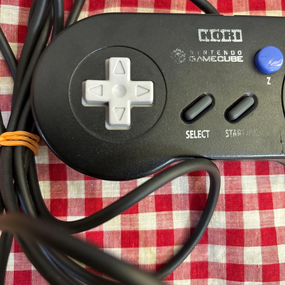 ゲームキューブ GC ホリ デジタルコントローラー ブラック 黒 メンテナンス品