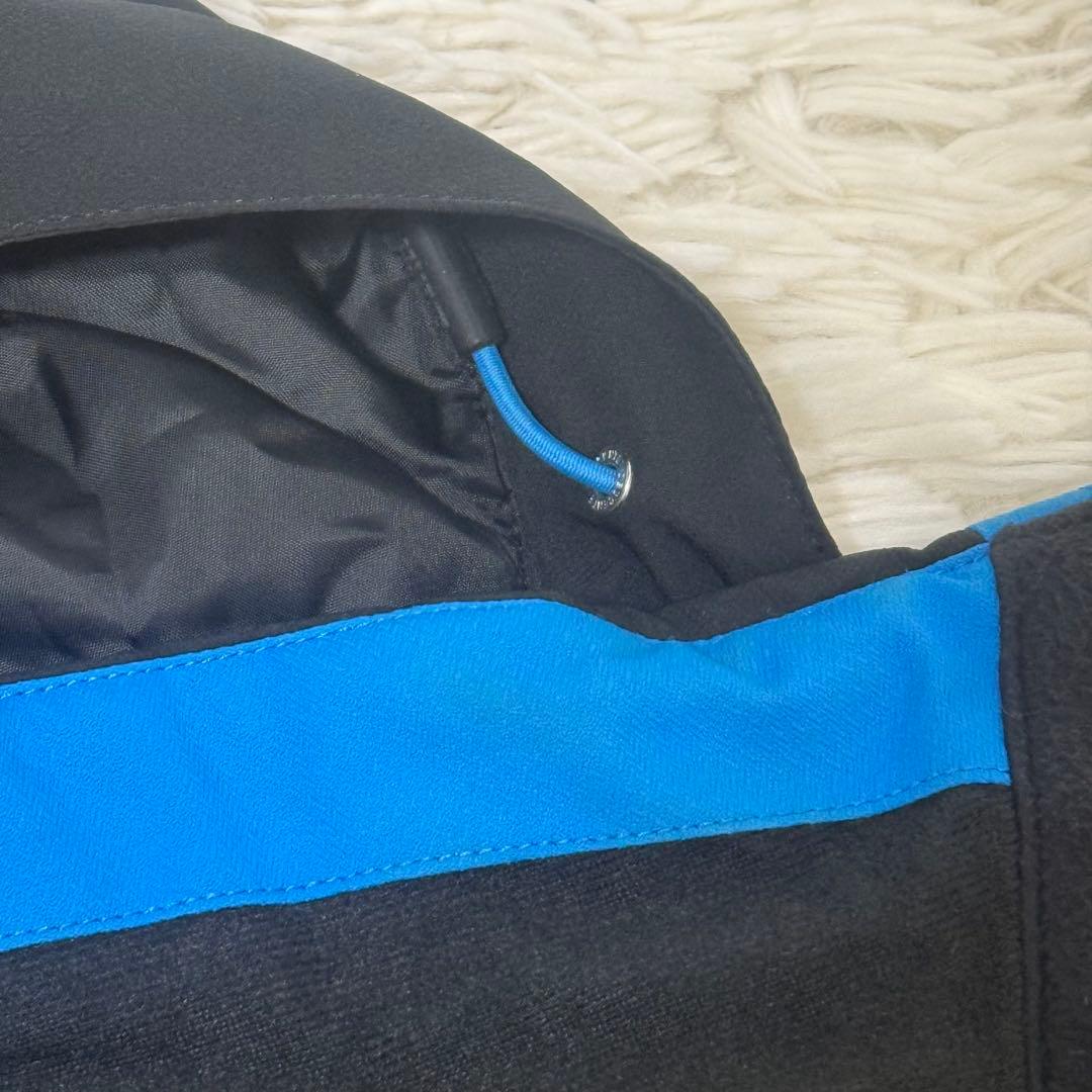 DESCENTE デサント スキーウェアセット サイズ M 人気 黒 青 上下