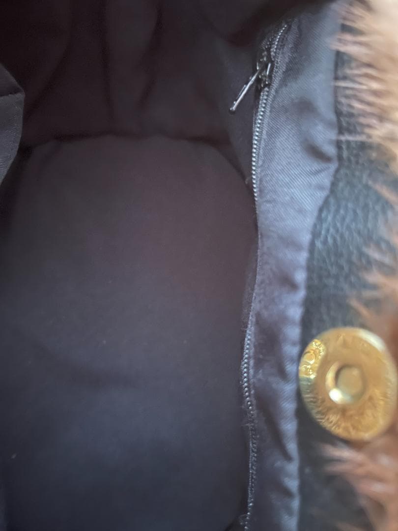 リアルファー ミンク バッグ 茶 ブラウン トートバッグ ハンドバッグ