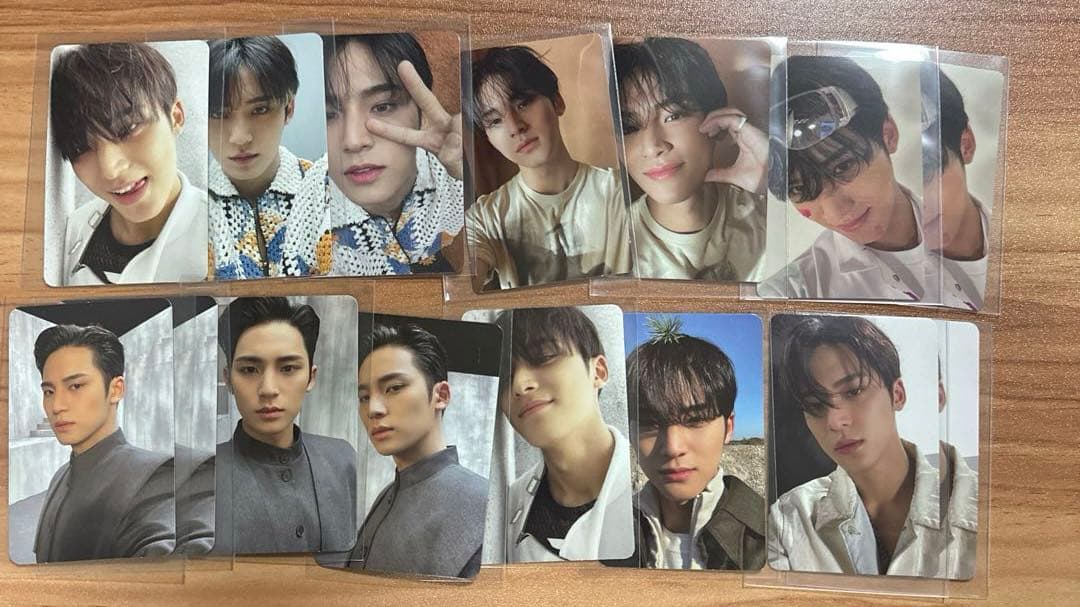 FACE THE SUN ミンギュ　トレカ　セット