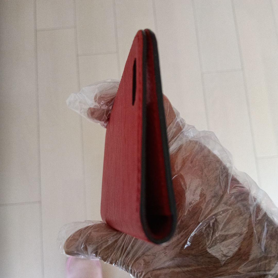 ルイ・ヴィトン 手帳型ケース 赤 日本製