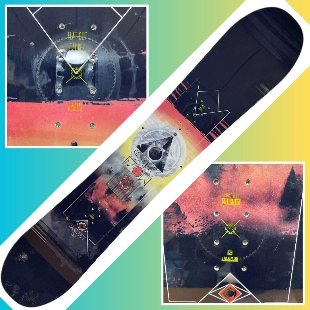 【2点セット】スノーボードセット「SALOMON×SALOMON」156 メンズ