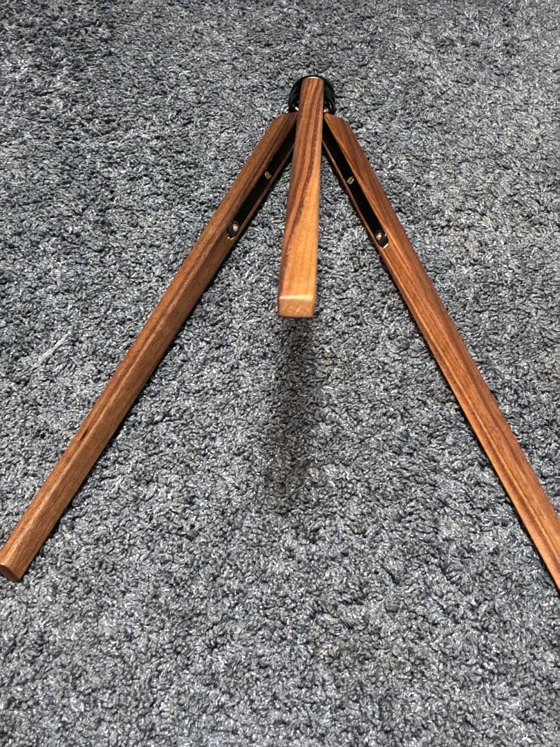 リンキタ木製三脚（ウォールナット）