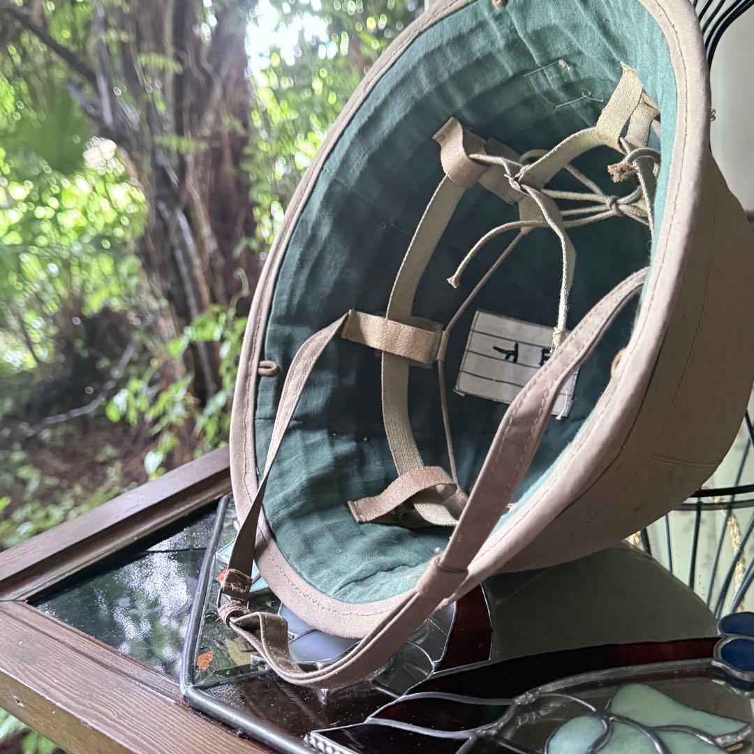 2164様感謝‼️昭和17年ブッシュヘルメット布製　士官　大日本帝国旧日本軍帽一点