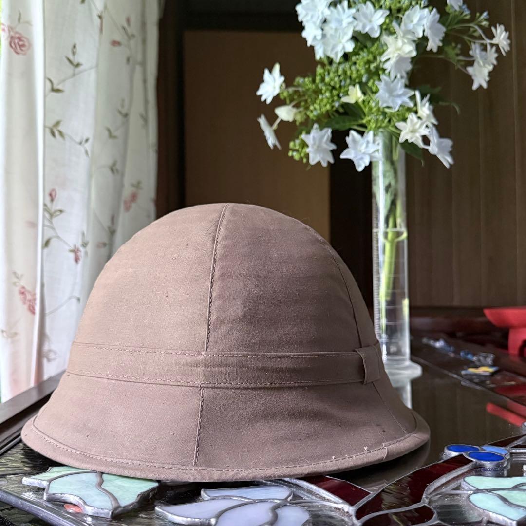 2164様感謝‼️昭和17年ブッシュヘルメット布製　士官　大日本帝国旧日本軍帽一点