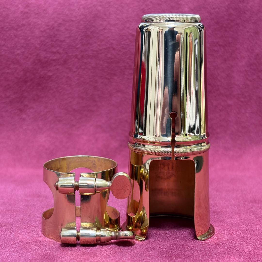 テナー ビンテージ SELMER リガチャー&キャップ