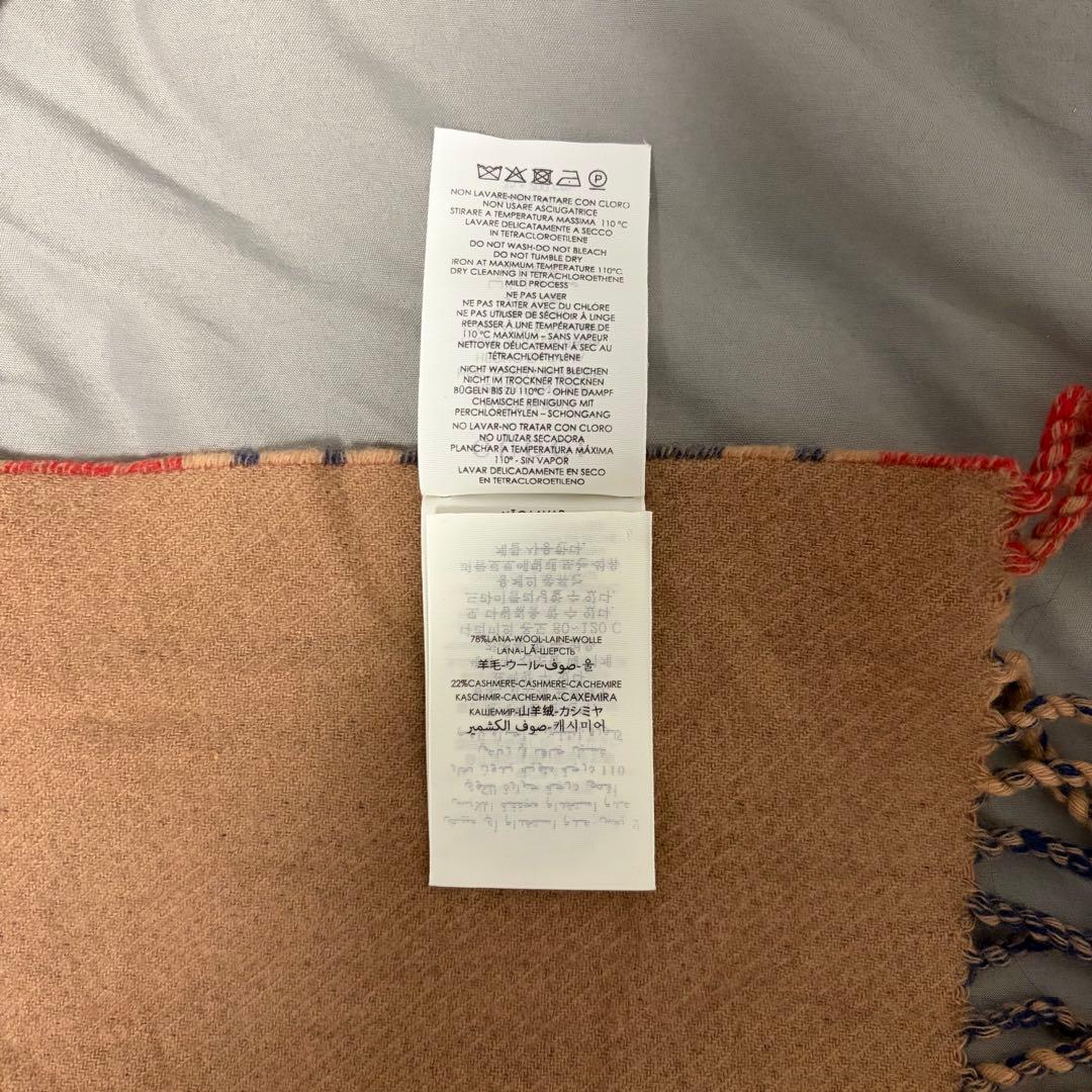 ★ 正規品GUCCI チェック柄 マフラー ★