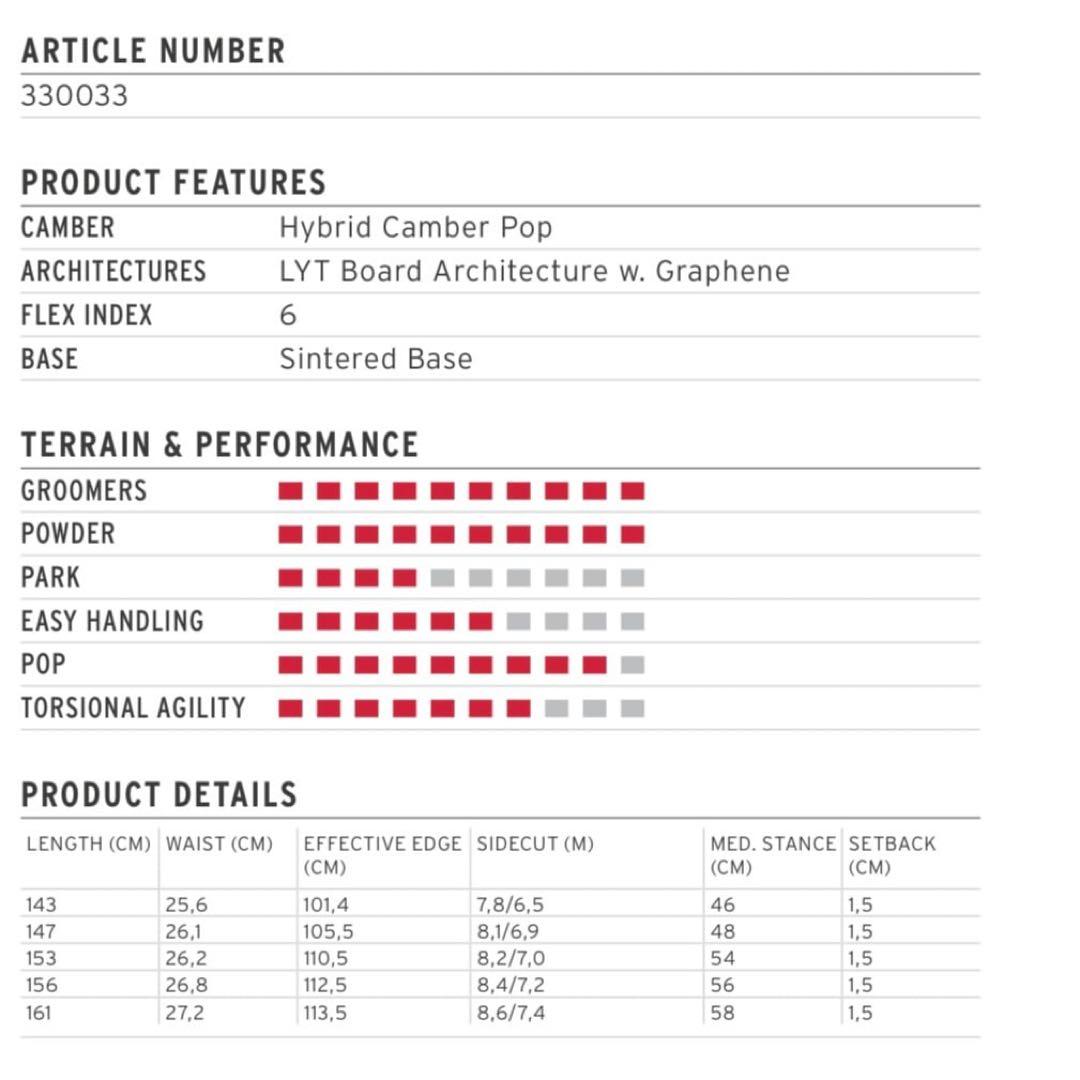 HEAD ヘッド E.B.I. LYT 161cm イービーアイ 24-25