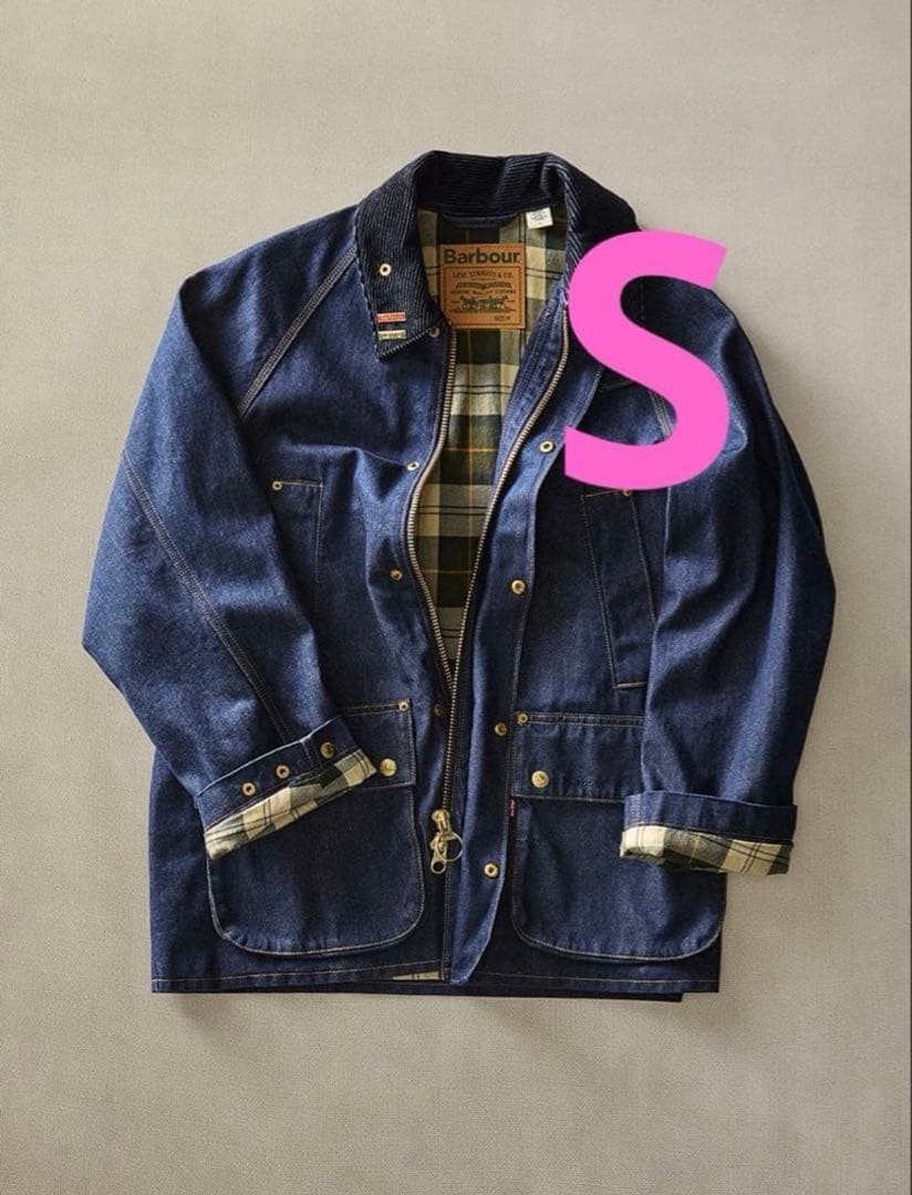 Barbour デニム カバーオール Sサイズ
