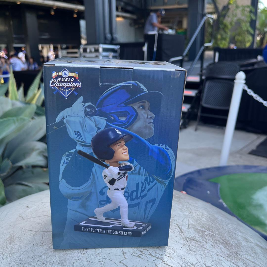 829発送 8/27来場特典 ドジャース 大谷翔平 ボブルヘッド 50/50②