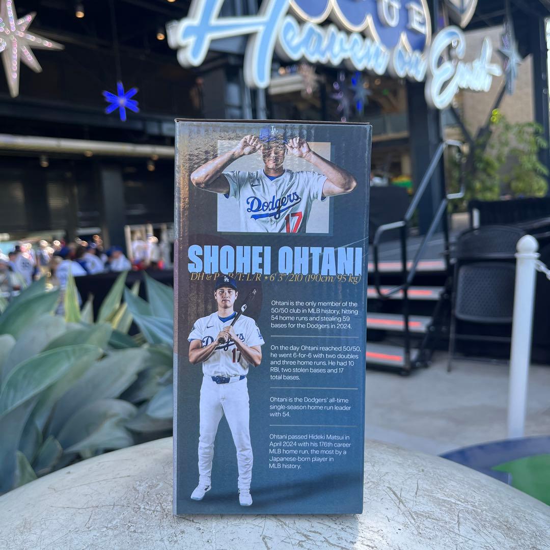 829発送 8/27来場特典 ドジャース 大谷翔平 ボブルヘッド 50/50②