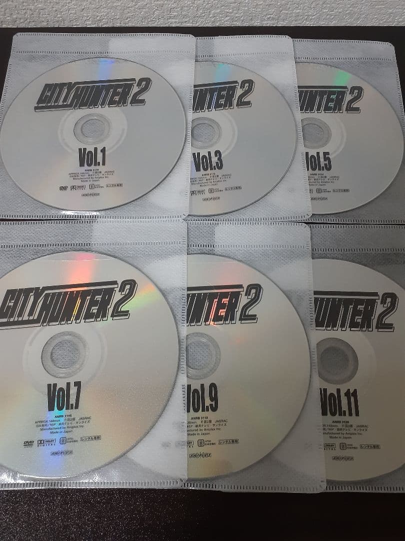 シティーハンター　1期～4期　全26巻セット　DVD