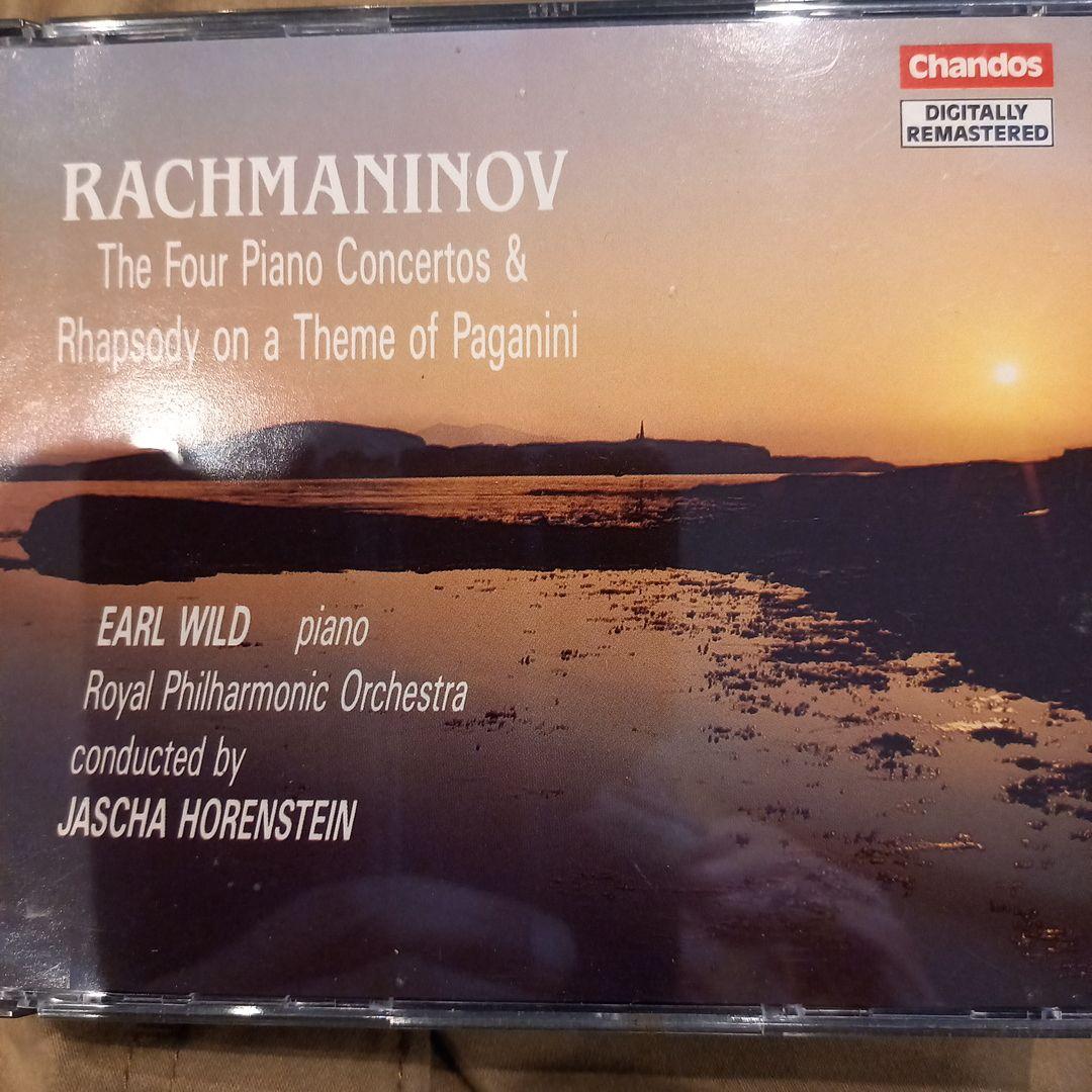 西独盤❗アール・ワイルド&ホーレンシュタイン　ラフマニノフ　ピアノ協奏曲全集