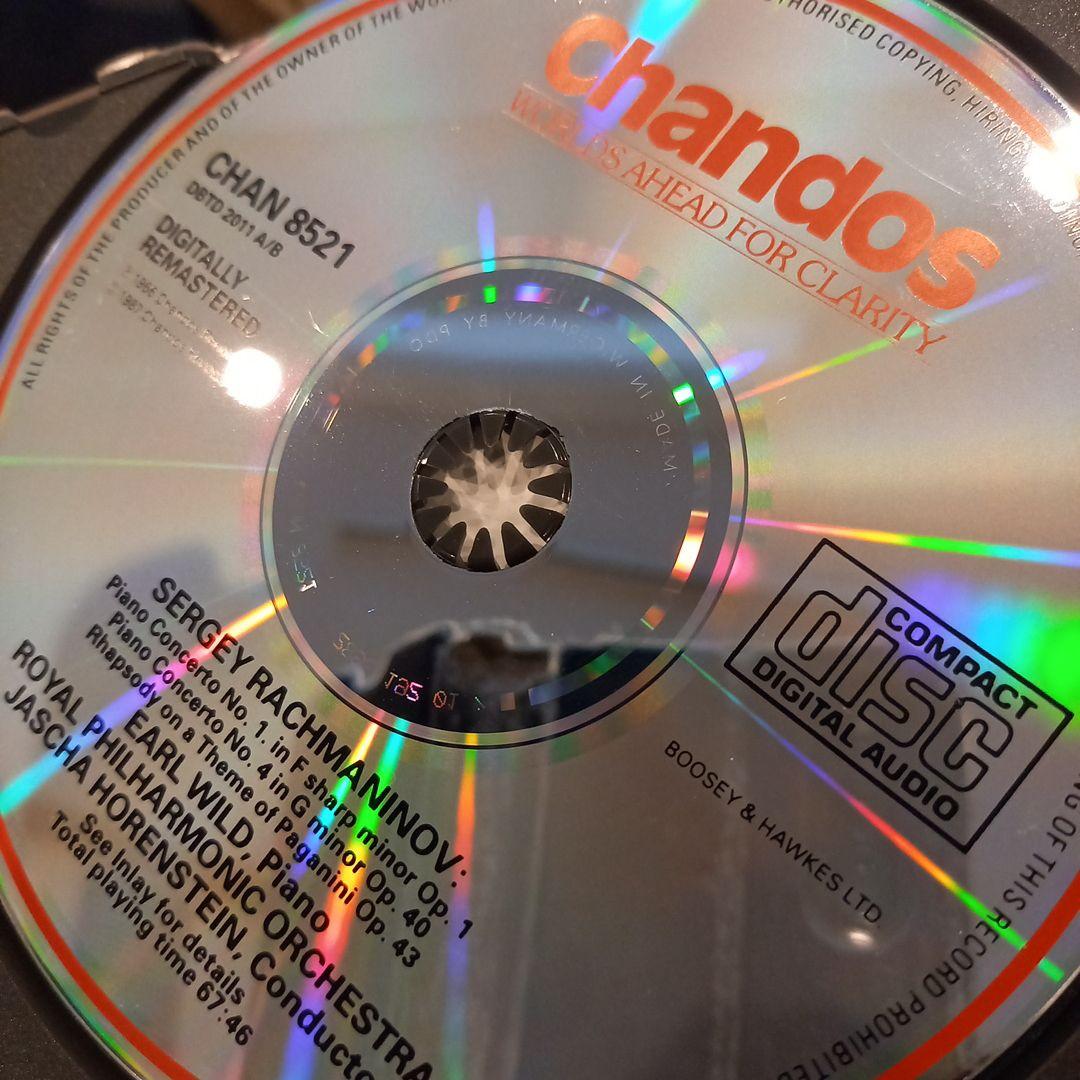 西独盤❗アール・ワイルド&ホーレンシュタイン　ラフマニノフ　ピアノ協奏曲全集