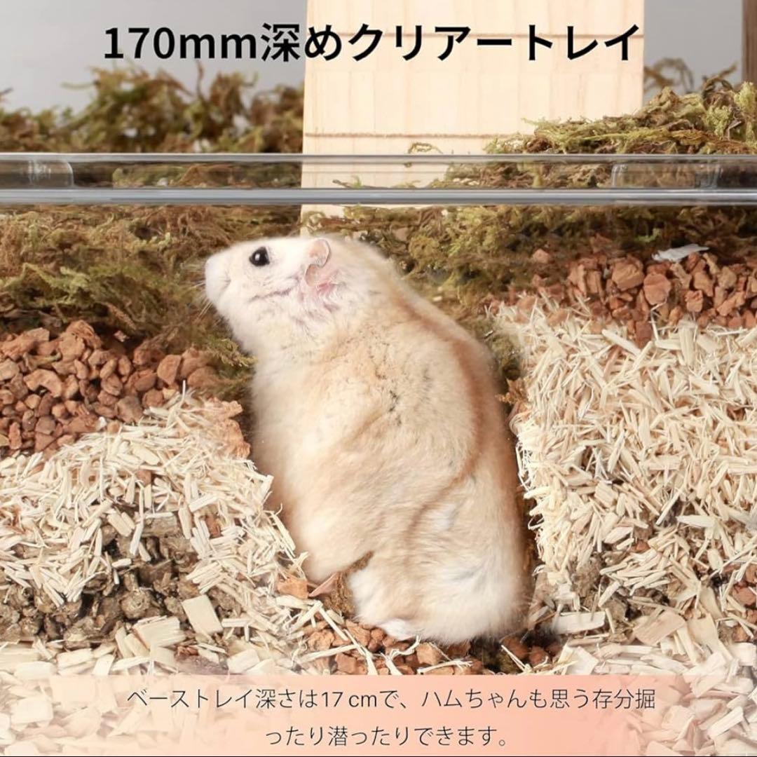 BUCATSTATE ハムスター ケージ 大型サイズ 650 スターライトケージ