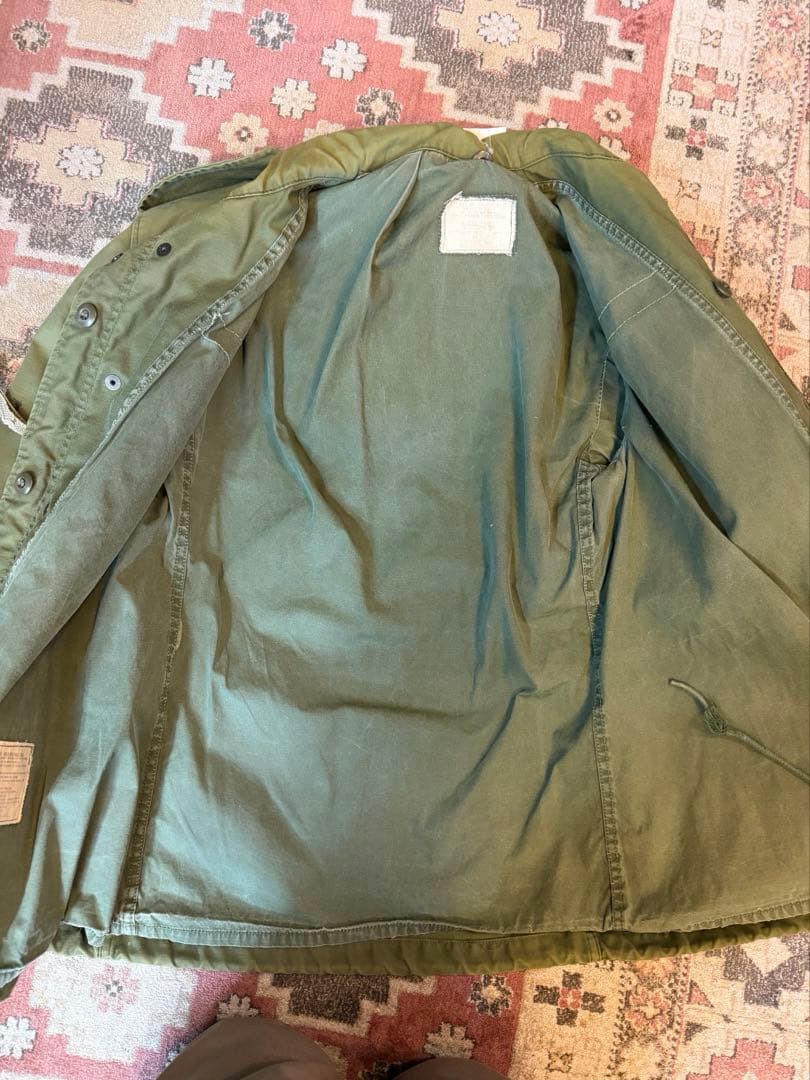 希少サイズ 70s 米軍実物支給品 M-65 XS-XS 裏グレー