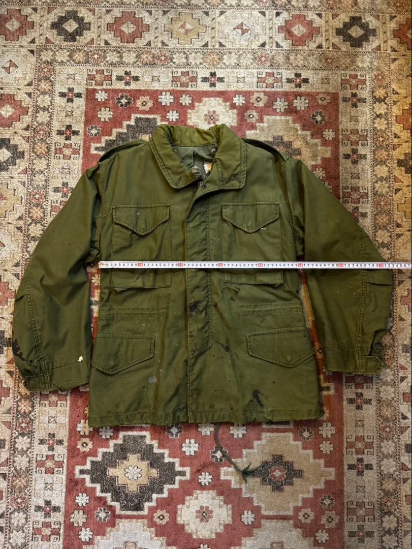希少サイズ 70s 米軍実物支給品 M-65 XS-XS 裏グレー