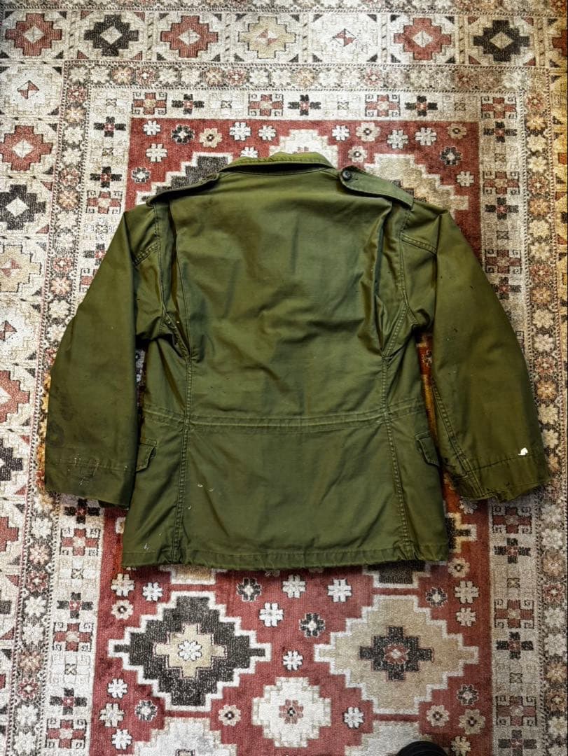 希少サイズ 70s 米軍実物支給品 M-65 XS-XS 裏グレー