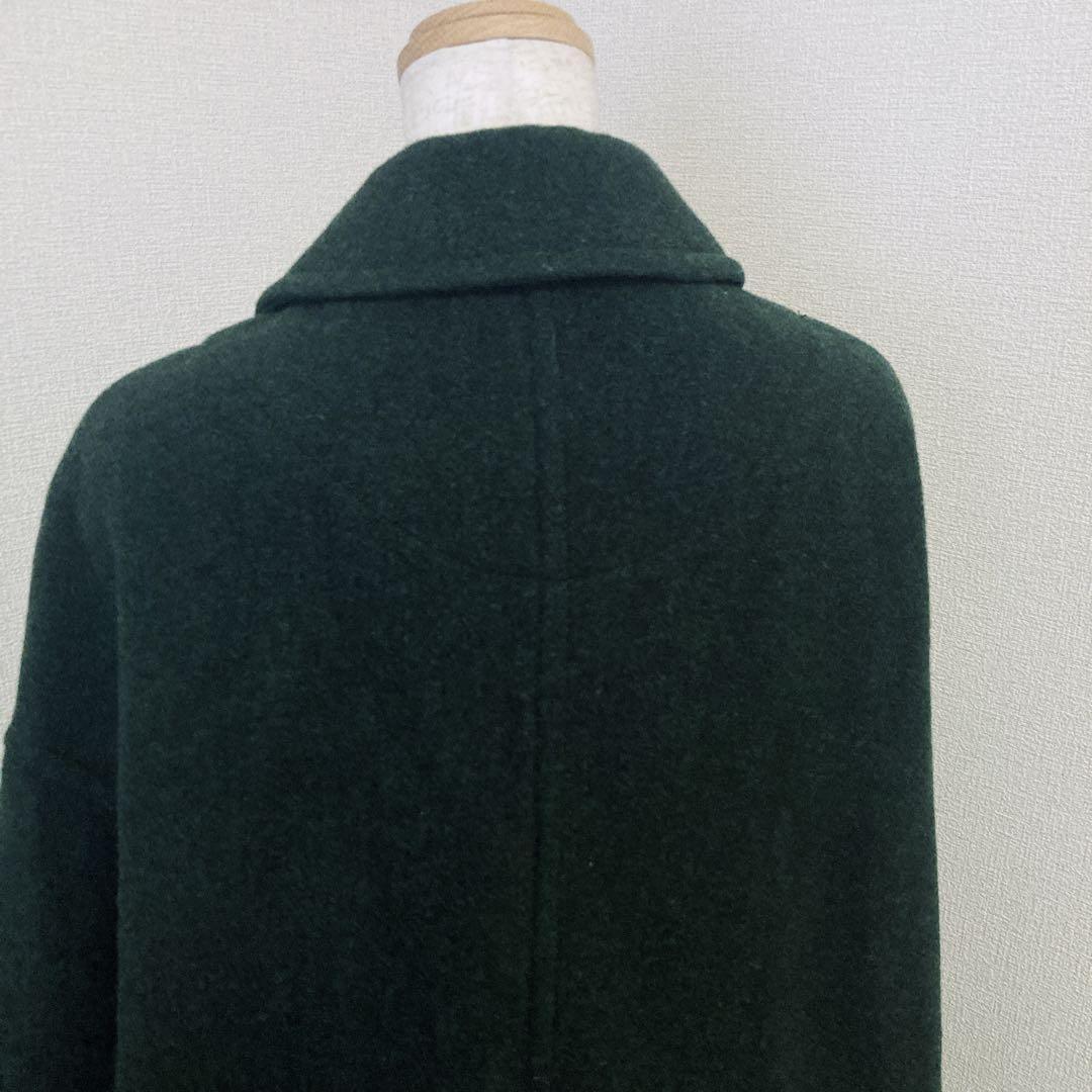 未使用品 DANTON ダントン W/P ロングコート ウール