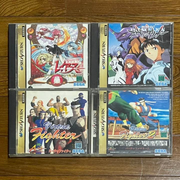 セガ セガサターン本体 + 各種コントローラー + ソフト8本セット