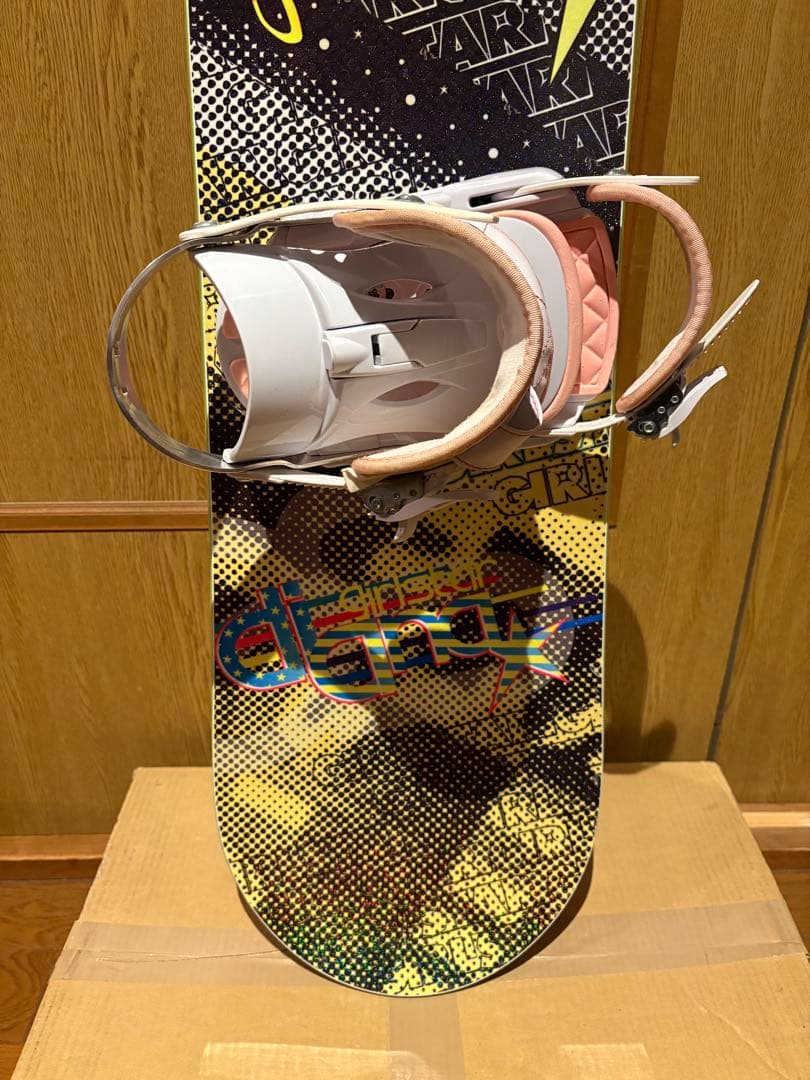 激安【レディースセット】ボード147cm＋ビンディング＋ケース付き