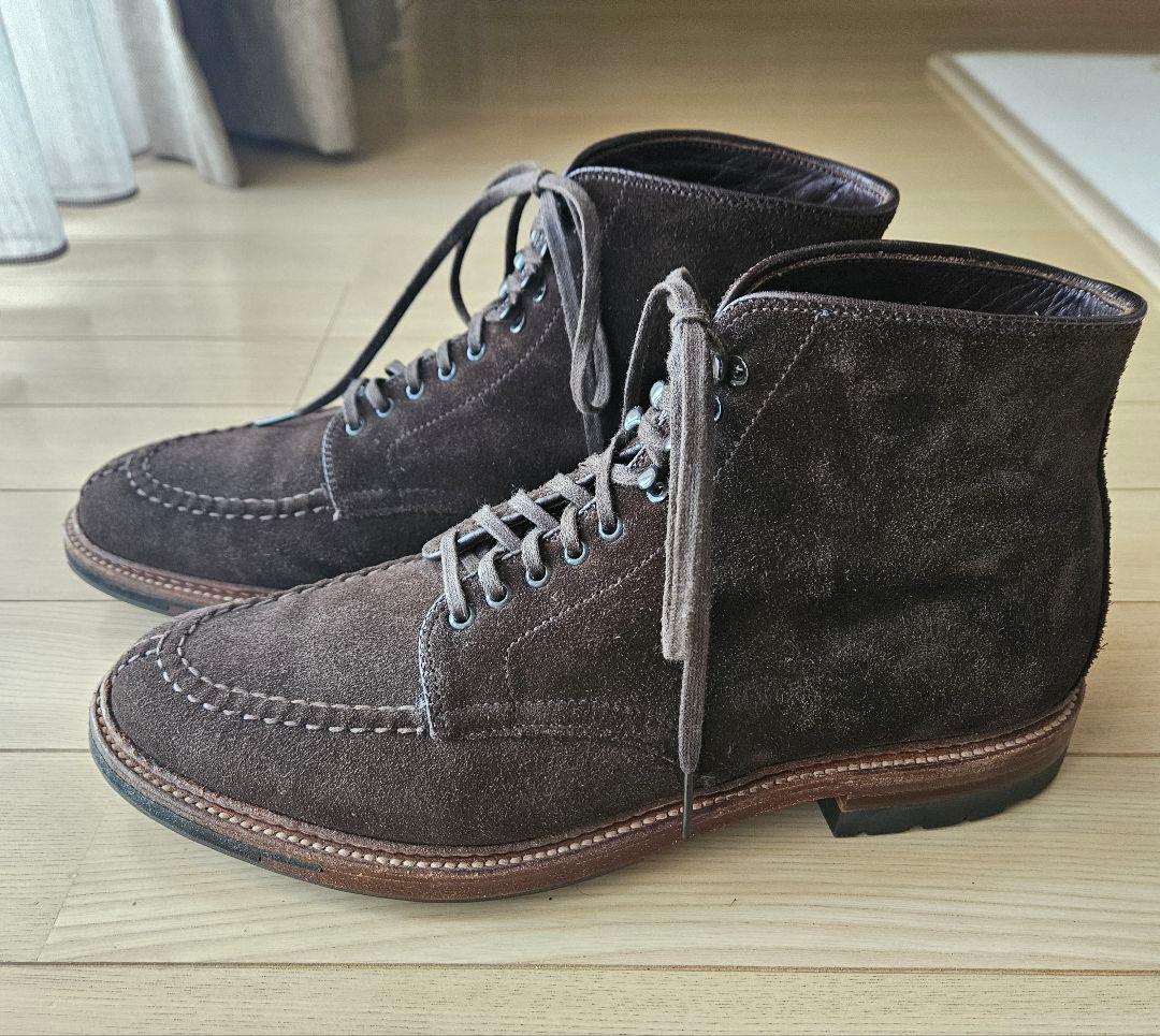 LeatherSoul別注 Alden タンカーブーツ 8D スエード