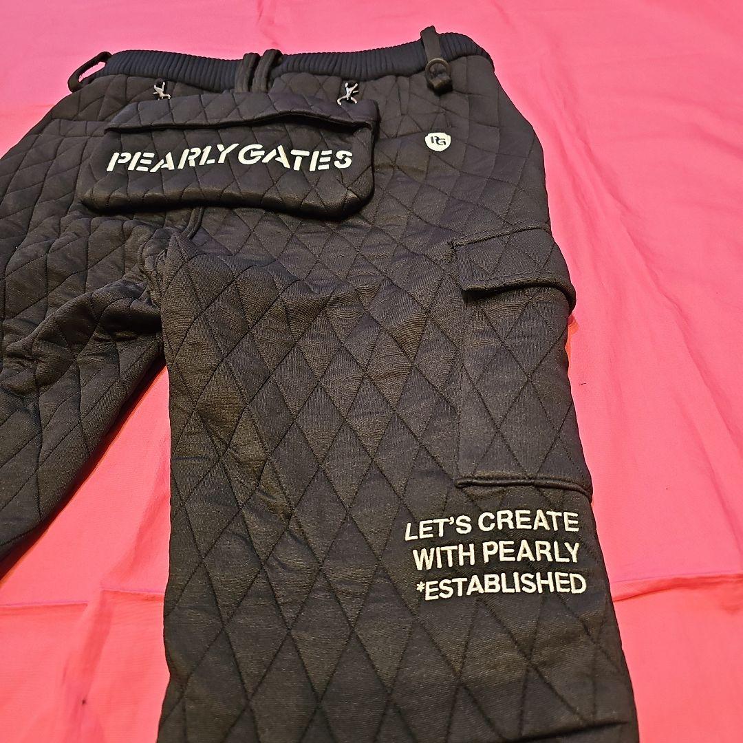 新品　タグ付きPEARLY GATES 　キルティング　パンツ　1