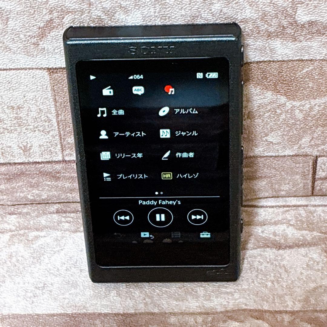 ソニー ウォークマン Aシリーズ 16GB NW-A35 チャコールブラック