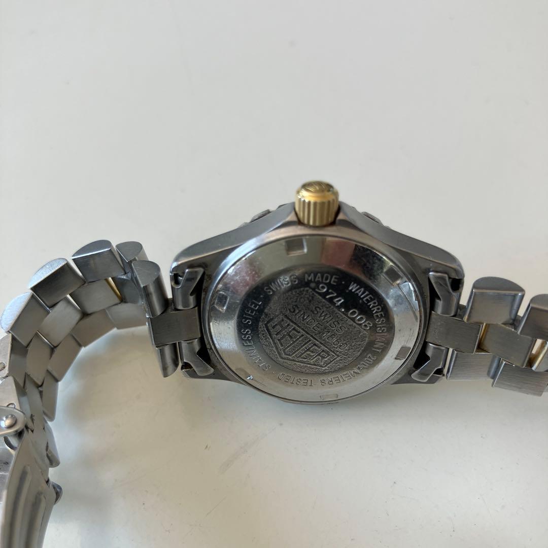 タグホイヤー TAG HEUER レディース　ダイバー　974.008稼働品