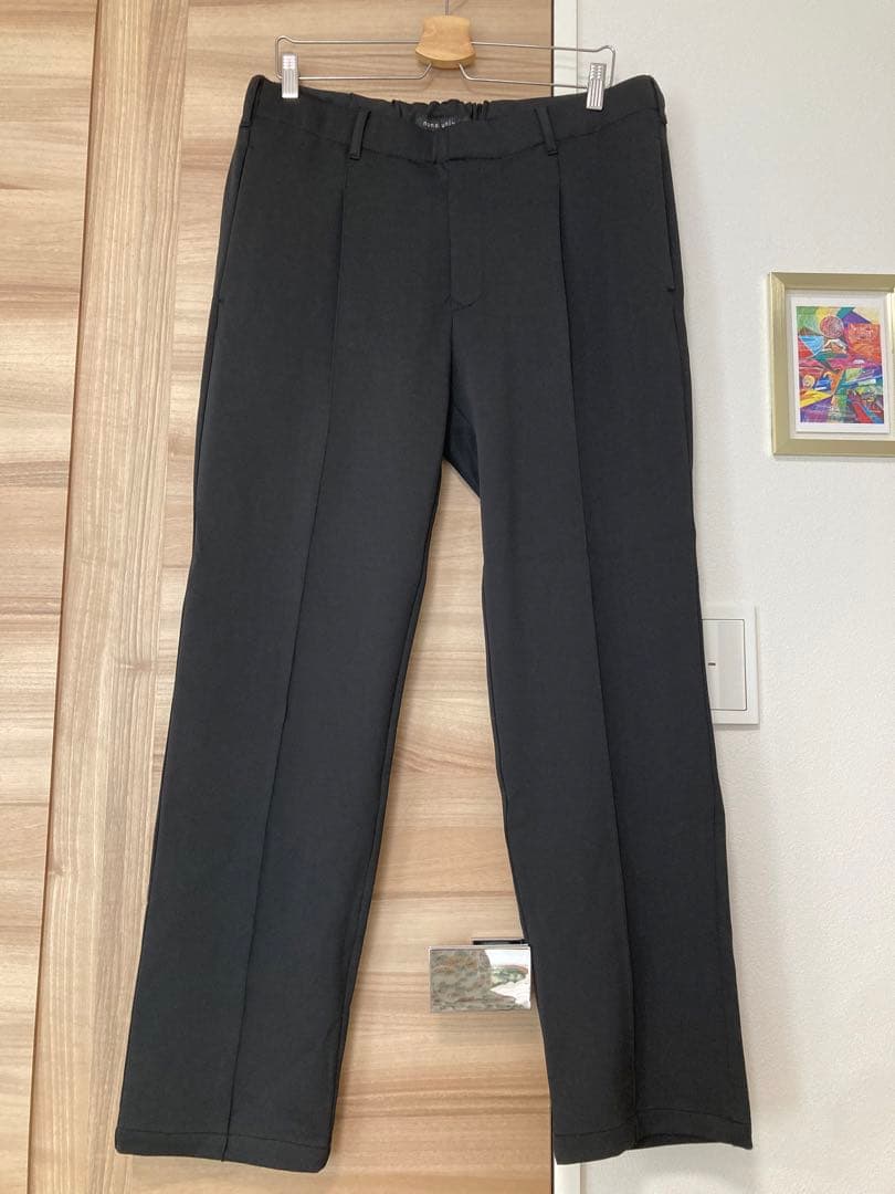 【新品】コンフォータブルストレッチセットアップ　ブラック