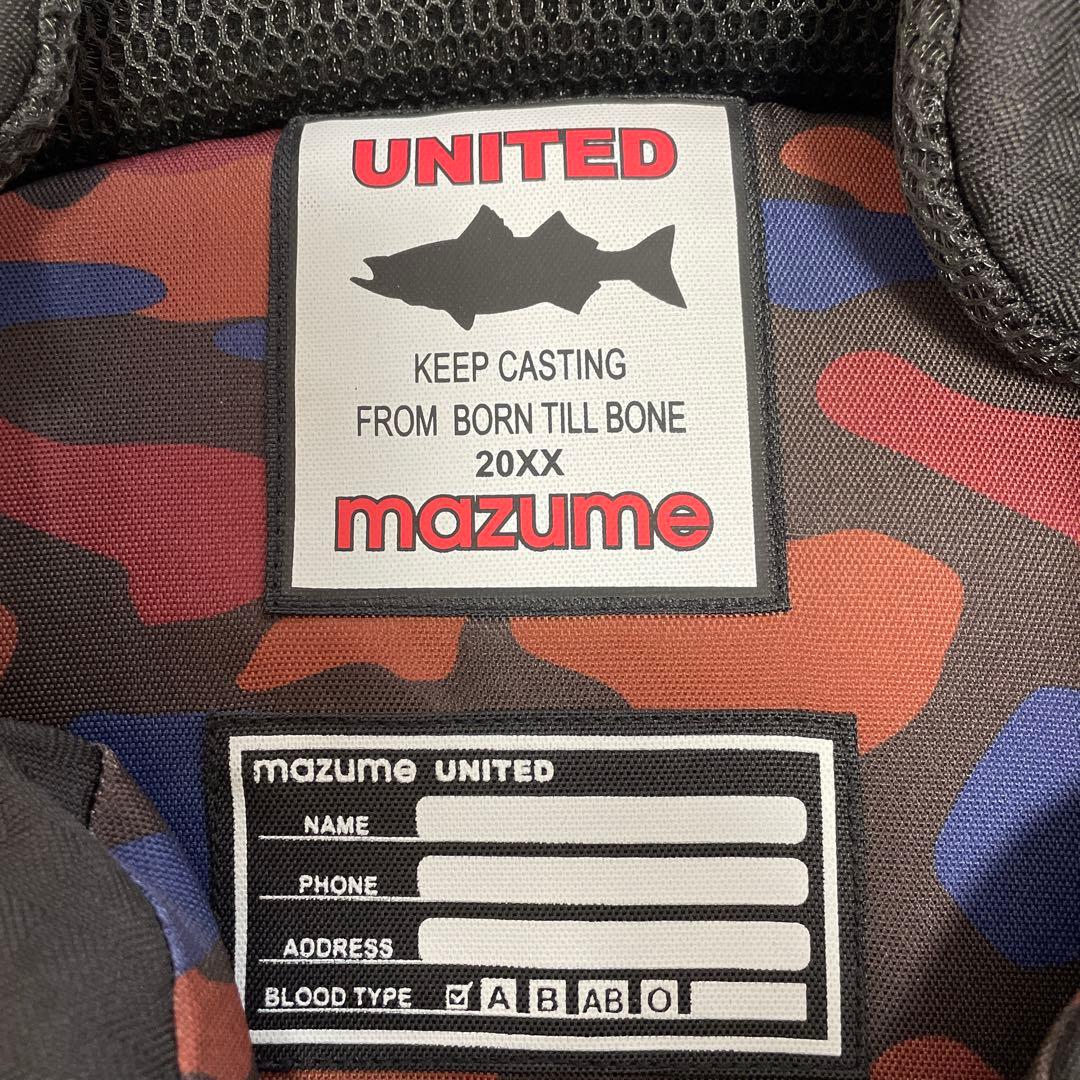 MAZUME タイドマニア　MZX フィッシングベスト ブラック