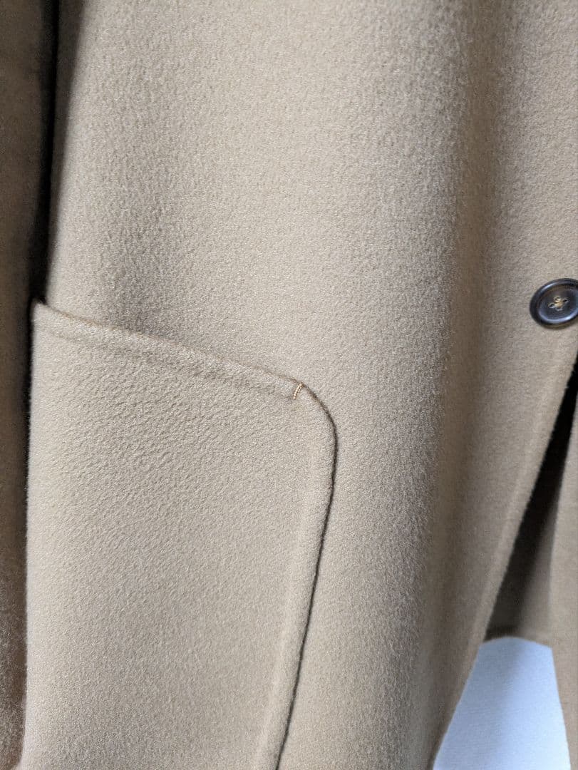 【JIL SANDER】ジルサンダー　キャメルテイラードカシミア＆ウール 46