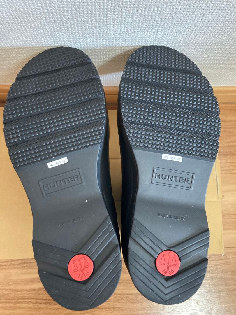 HUNTER　レインブーツ　長靴　25cm