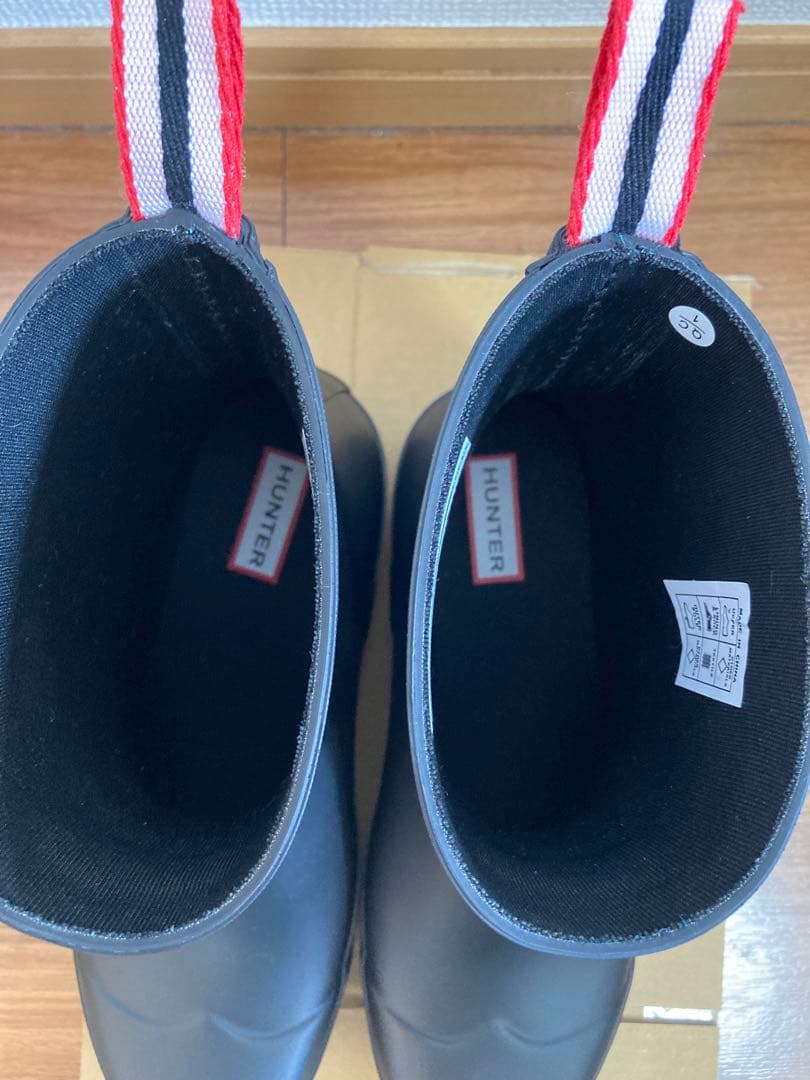 HUNTER　レインブーツ　長靴　25cm