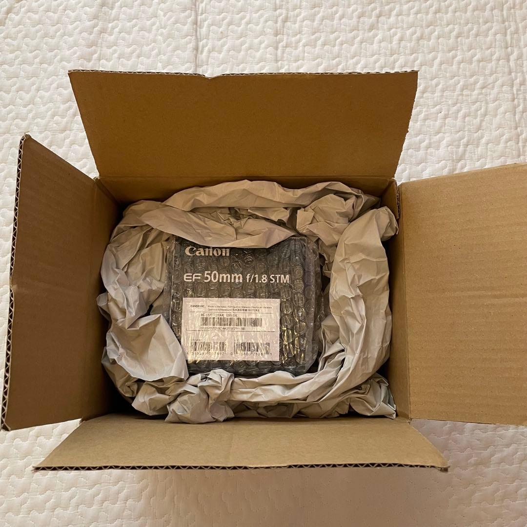 Canon 単焦点レンズ EF50mm F1.8 STM 新品