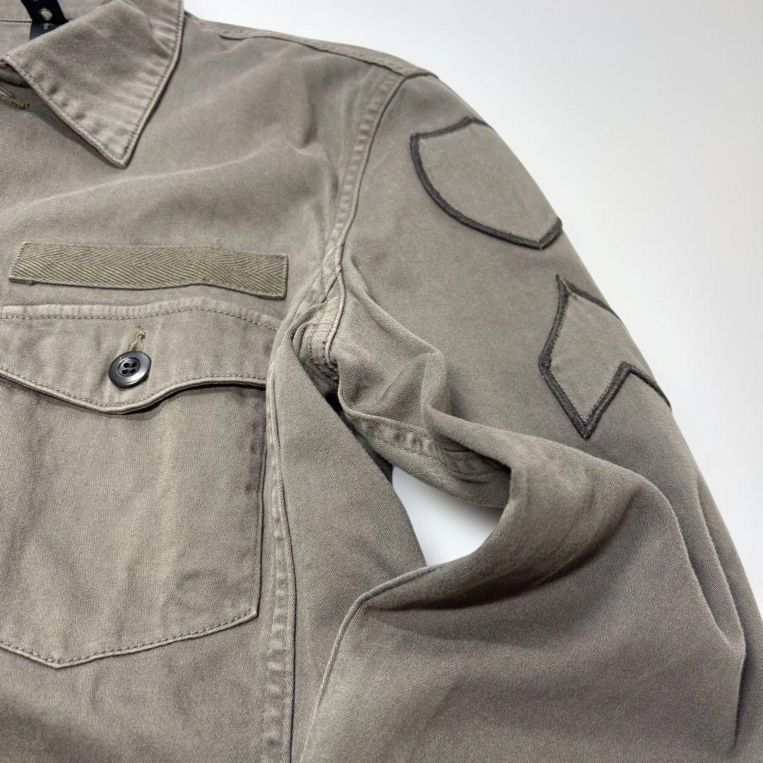 wjk オリーブグリーン ミリタリージャケット 洗えます