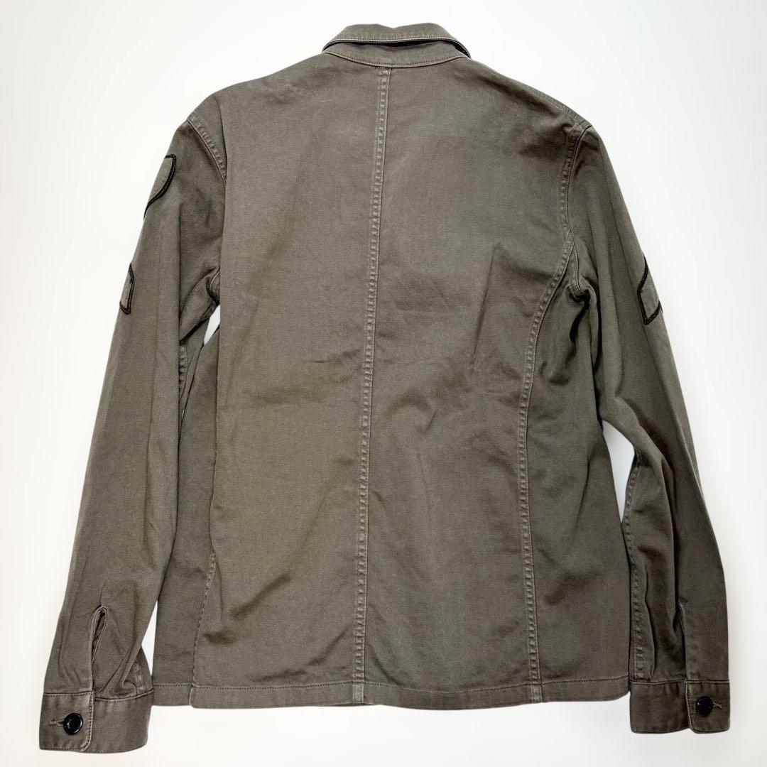 wjk オリーブグリーン ミリタリージャケット 洗えます