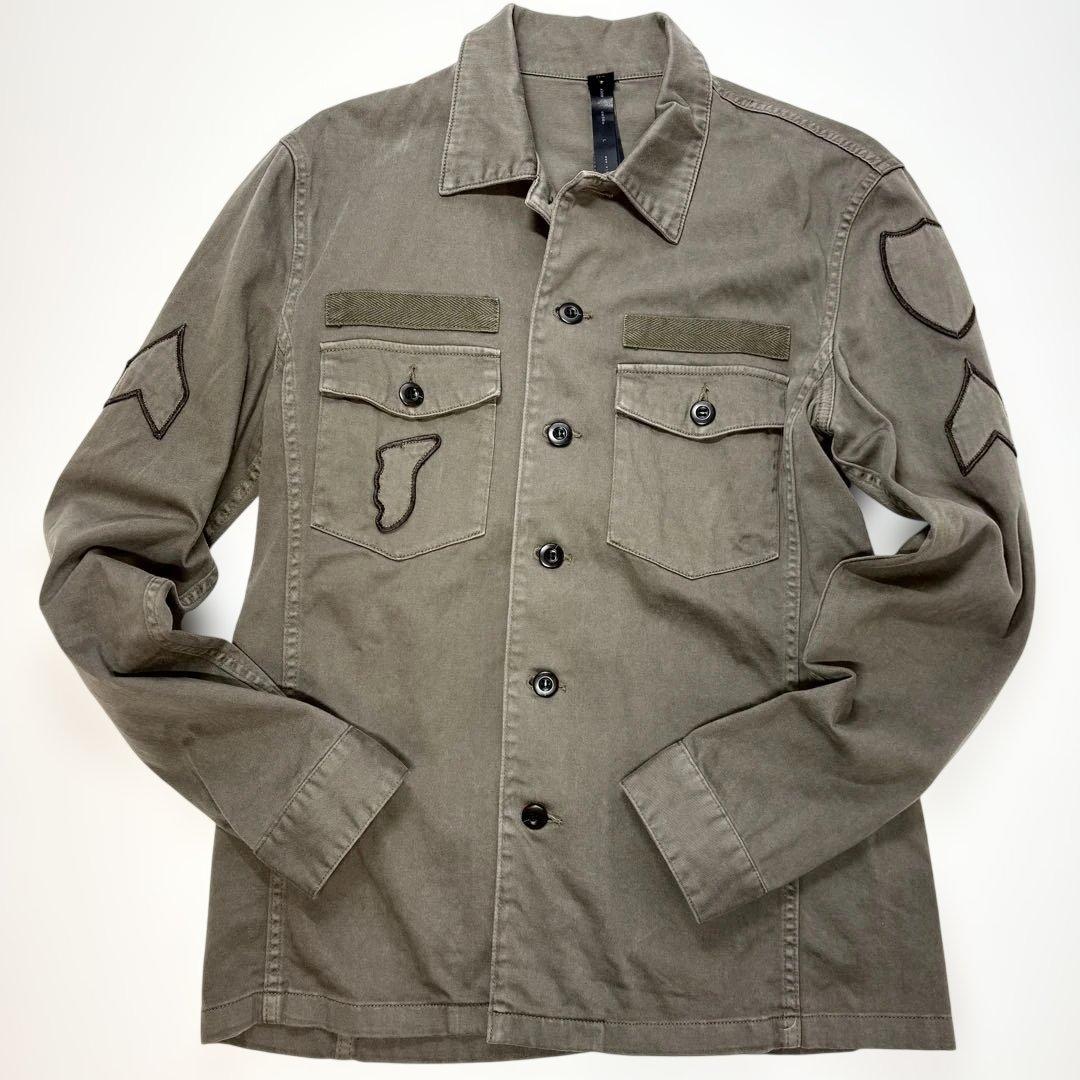 wjk オリーブグリーン ミリタリージャケット 洗えます