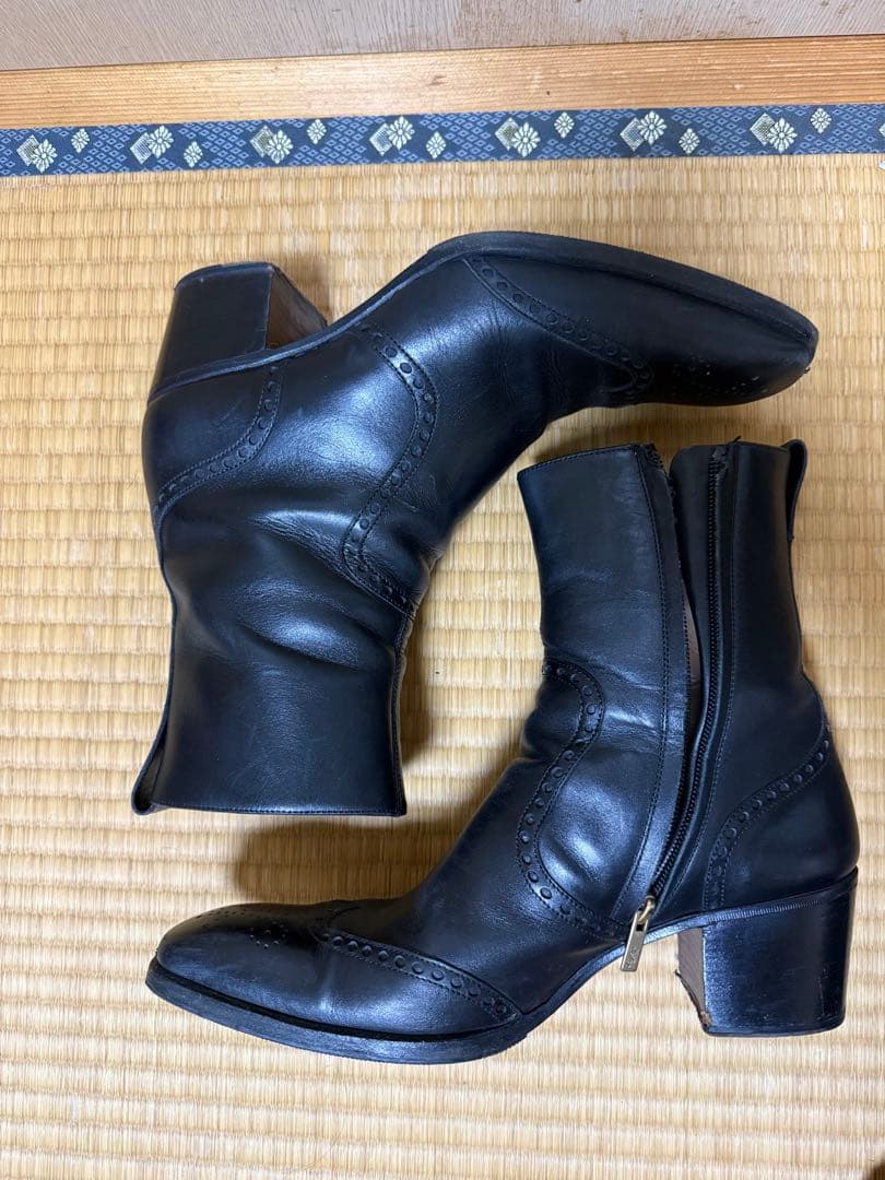 靴 YVES SAINT LAURENT JOHNNY BOOTS 41 1/2