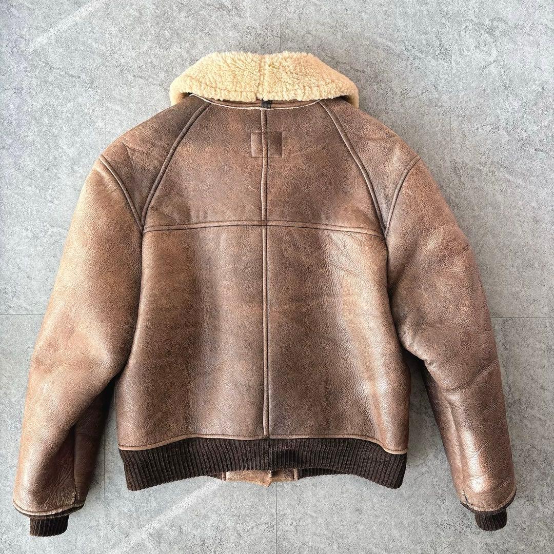 AVIREX B-6 フライトジャケット 40 USA製 ムートン 90s