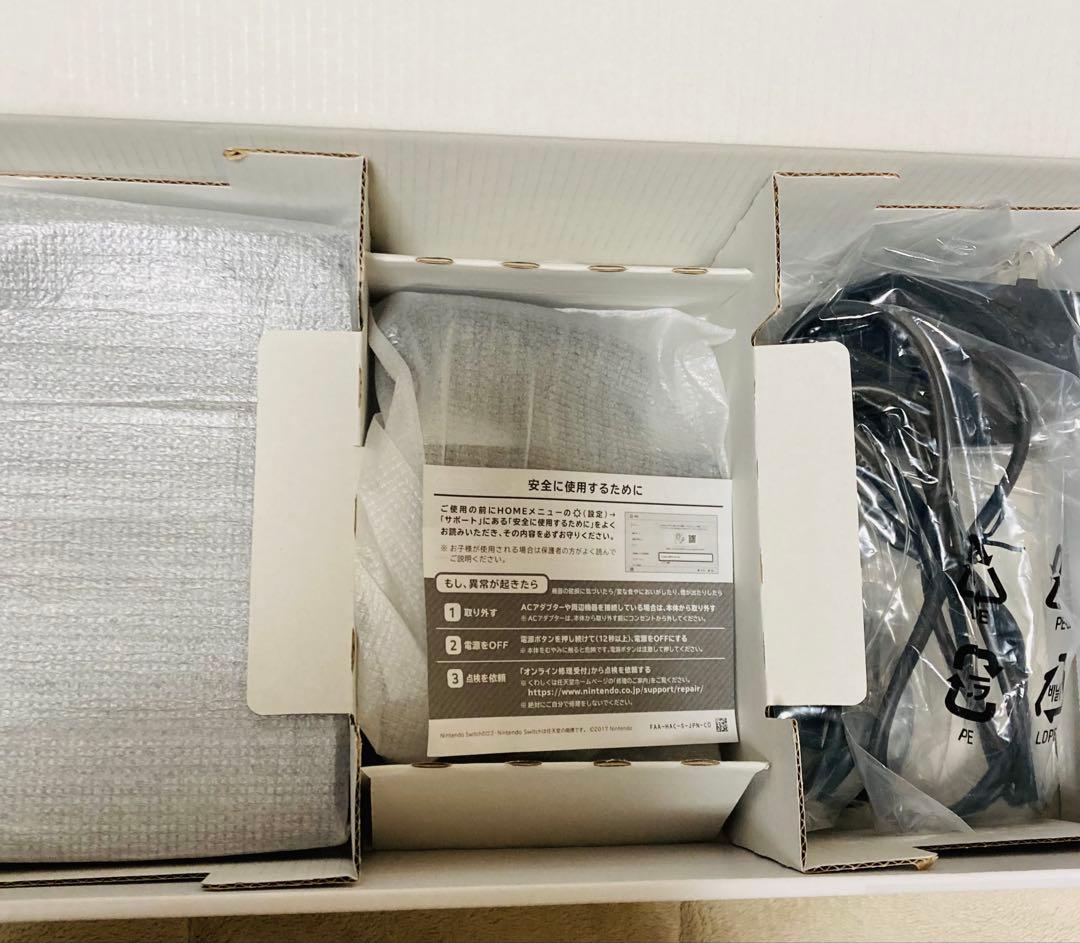 （美品）Nintendo Switch 本体 青/赤 ジョイコン付き（接触不良）