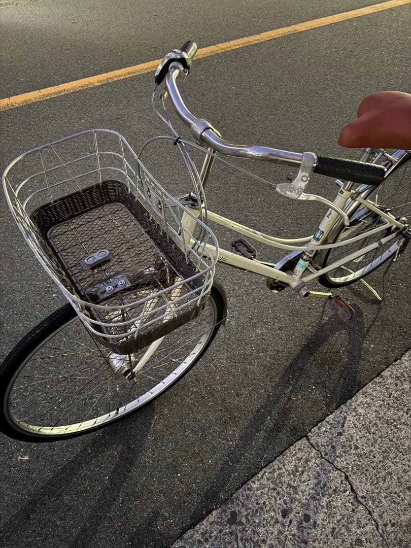 152 自転車 大阪市 【引取り限定】 27インチ 変速付き
