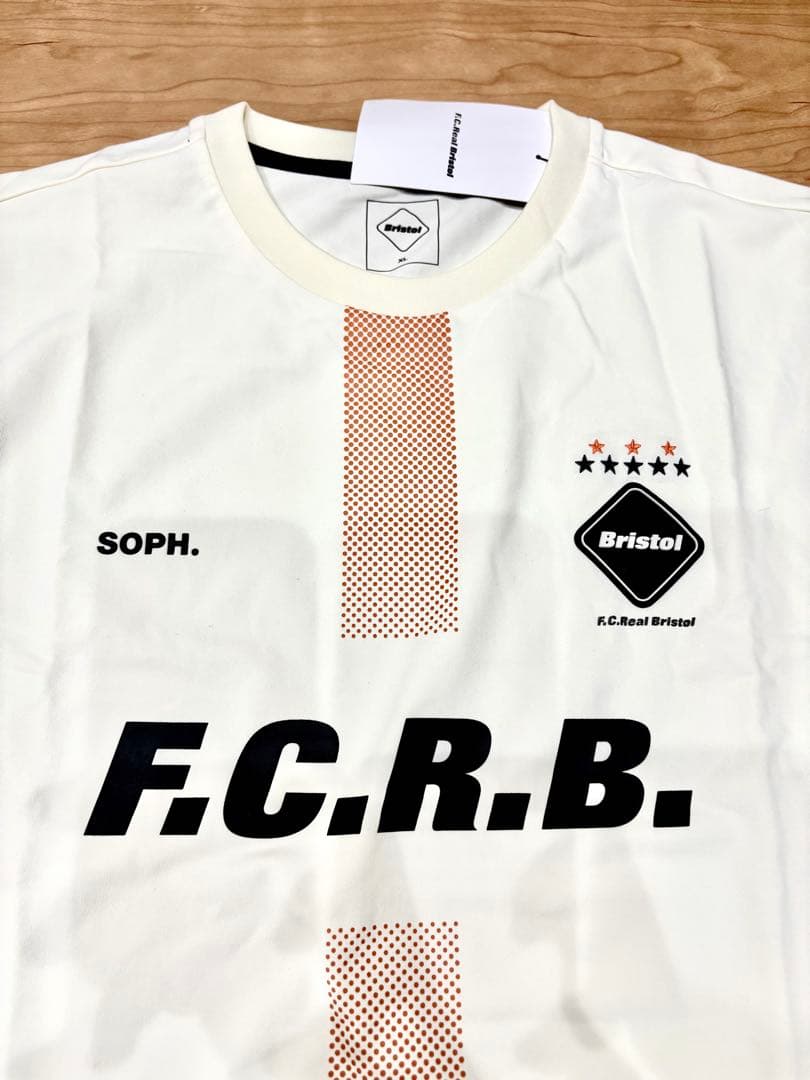 新品FCRB 25SS L/S GAME SHIRT 長袖　白　XL