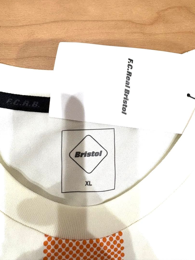 新品FCRB 25SS L/S GAME SHIRT 長袖　白　XL