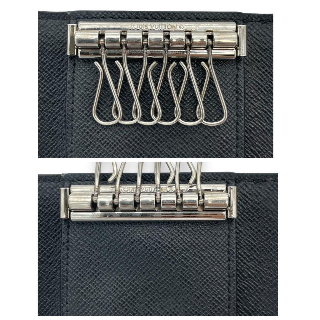 ルイヴィトン 6連 キーケース ダミエ グラフィット ミュルティクレ6 グレー