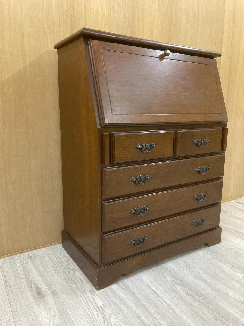 乙姫様用　越後民芸　ライティングビューロー　デスク