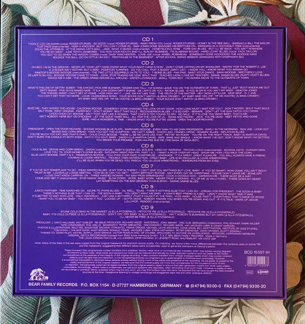 ルイジョーダン/LET THE GOOD TIMES ROLL(8CD BOX)