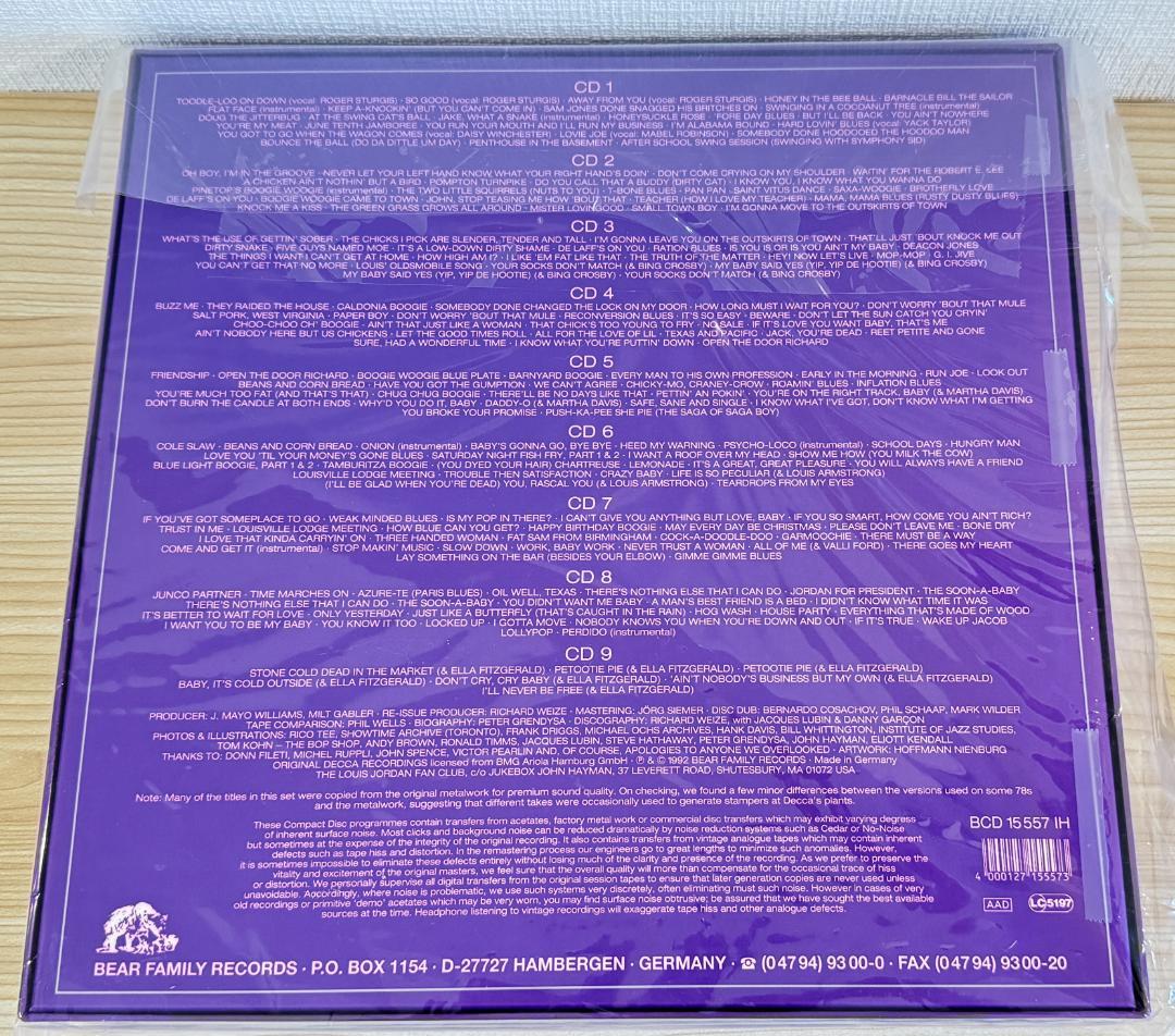 ルイジョーダン/LET THE GOOD TIMES ROLL(8CD BOX)