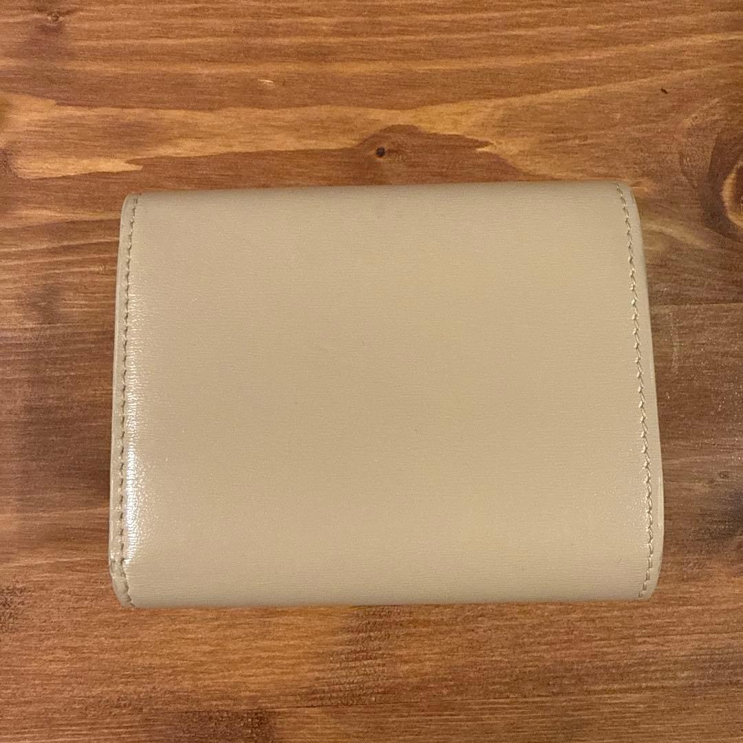 CELINEセリーヌ ベージュ 二つ折り財布